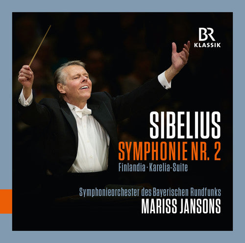 the album cover for Symphonieorchester Des Bayerischen Rundfunks - Mariss Jansons Conducts Symphony No. 2 - Finlandia