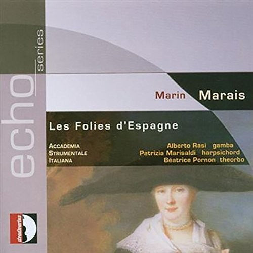 the album cover for Marais / Accademia Strumentale Italiana / Rasi - Les Folies D'Espagne