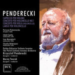 the album cover for Penderecki / Piekutowska / Spahn / Monighetti - Concertos For String Instruments And Orchestra