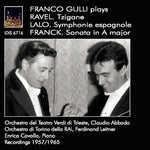 the album cover for Franco Gulli - Franco Gulli Plays Ravel, Lalo And Frank