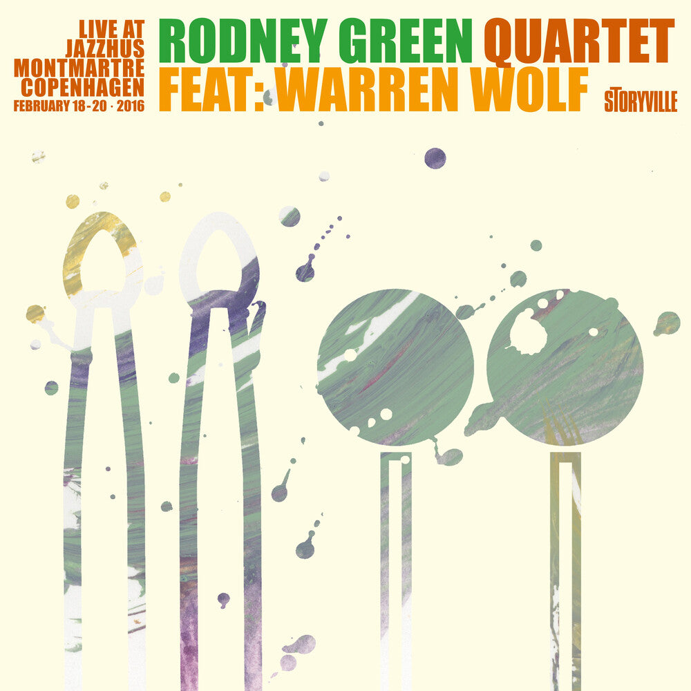the album cover for Rodney Green Quartet / Wolf,Warren - Live At Montmartre