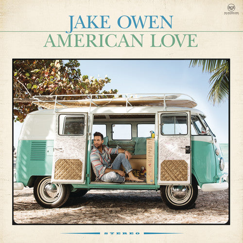 the album cover for Jake Owen - American Love