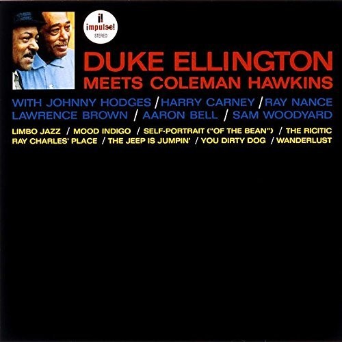 the album cover for Coleman Hawkins - Duke Ellington Meets (Shm) (Jpn)