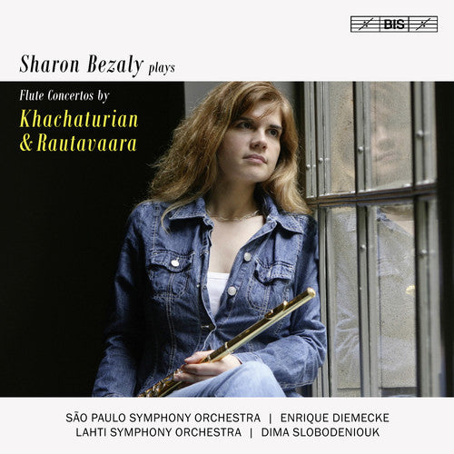 the album cover for A Khachaturian / Bezaly,Sharon - Khachaturian & Rautavaara: Flute Concertos
