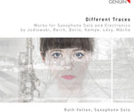 the album cover for Ruth Velten - Different Traces