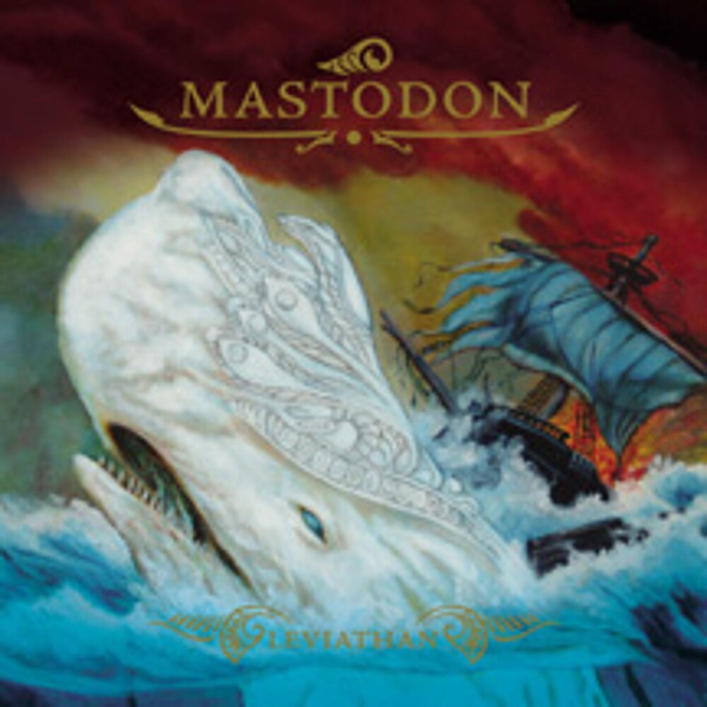 the album cover for Mastodon - Leviathan - [CD]