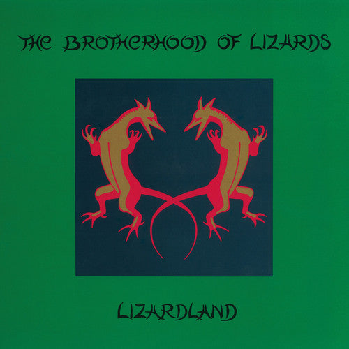 the album cover for Brotherhood Of Lizards - Lizardland