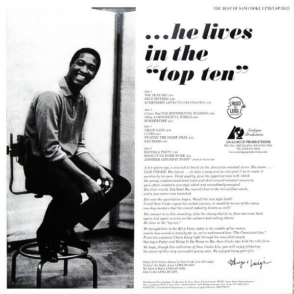 Sam Cooke : The Best Of Sam Cooke (2x12", Comp, RE, 180)