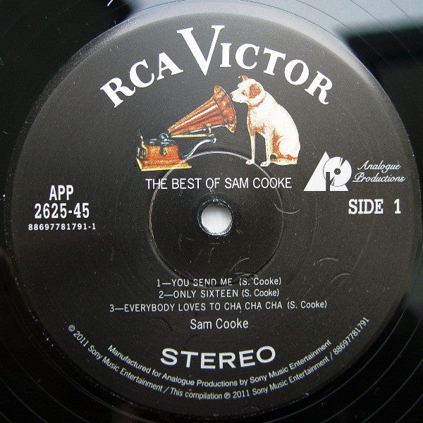 Sam Cooke : The Best Of Sam Cooke (2x12", Comp, RE, 180)