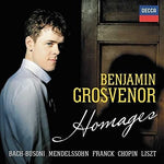 the album cover for Benjamin Grosvenor - Homages