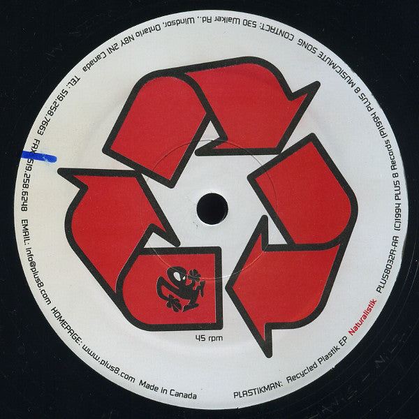 Plastikman : Recycled Plastik EP (12", EP)