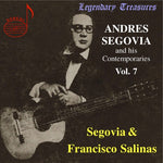 the album cover for AndrÃ©s Segovia - His Contemporaries 7