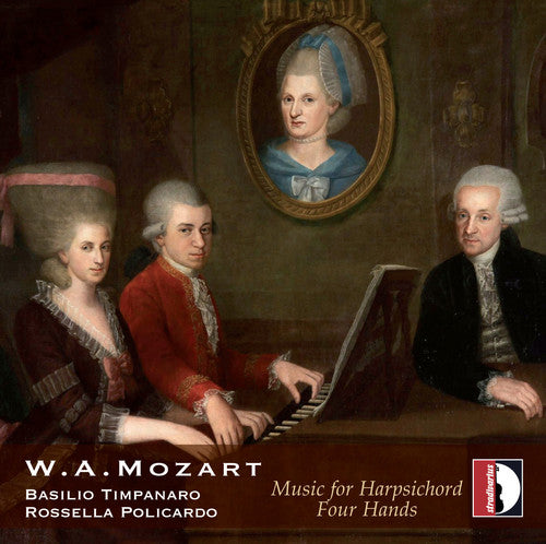 Mozart: Música para clavicémbalo a cuatro manos (CD)
