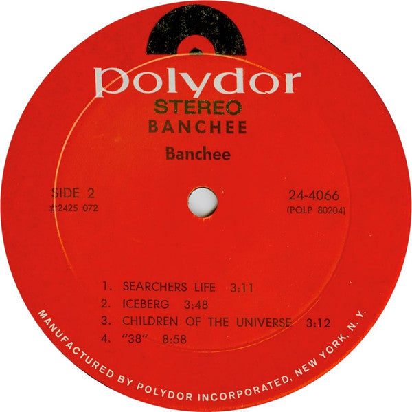 Banchee : Thinkin' (LP, Album, Mon)