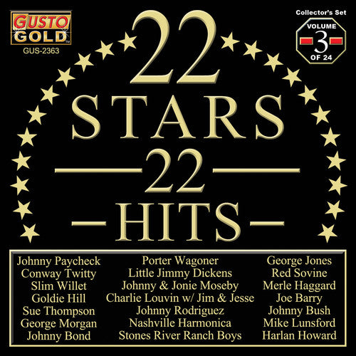 Varios Artistas - 22 Estrellas - 22 Éxitos Vol. 3 (Varios Artistas) (CD)