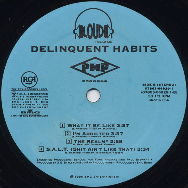 Delinquent Habits : Delinquent Habits (2xLP, Album)