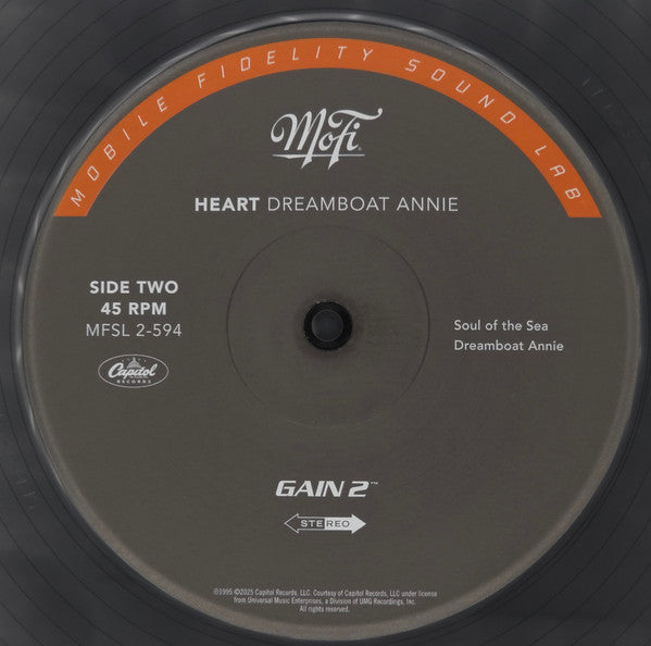 Heart : Dreamboat Annie (2x12", Album, Num, RE, RM, S/Edition, 180)