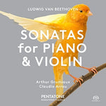 the album cover for Beethoven / Arthur Grumiaux / Arrau,Claudio - Beethoven: Sonatas for Piano & Violin