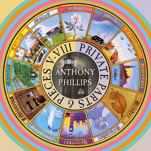 the album cover for Anthony Phillips - Private Parts & Pieces V-Viii (Box) [Deluxe] (Uk)