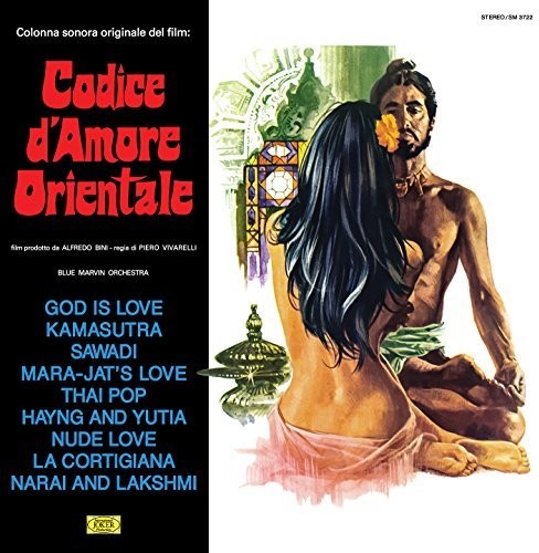 the album cover for Blue Marvin Orchestra - Codice D'Amore Orientale (Original Motion Picture Soundtrack)