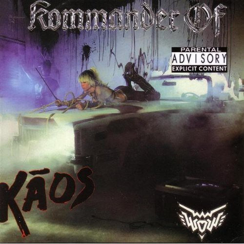 the album cover for Wendy Williams O - Kommander of Kaos