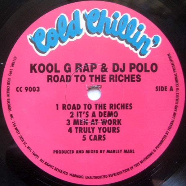 Kool G Rap & DJ Polo* : Road To The Riches (LP, Album, Ltd, RE)