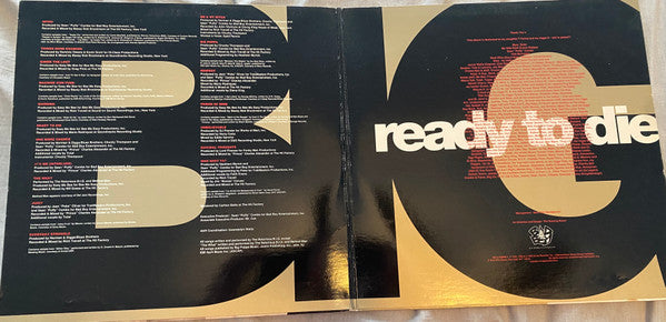 The Notorious B.I.G.* : Ready To Die (2xLP, Album, Promo, Gat)