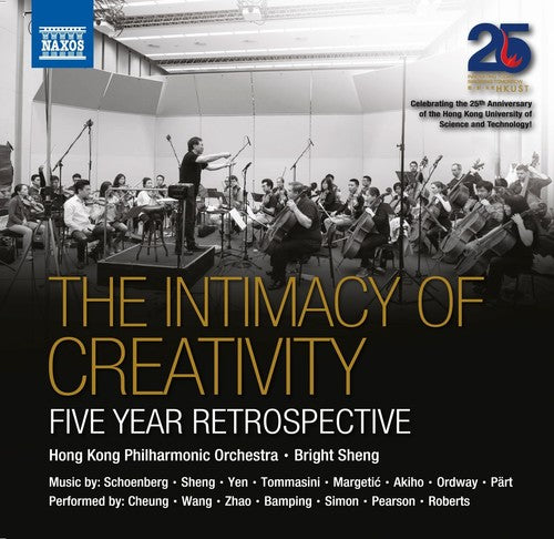 the album cover for Schoenberg / Cheung / Pearson - Intimacy Of Creativity