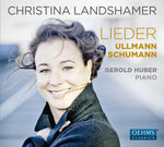 the album cover for Christina Landshamer - Schumann & Ullmann: Lieder