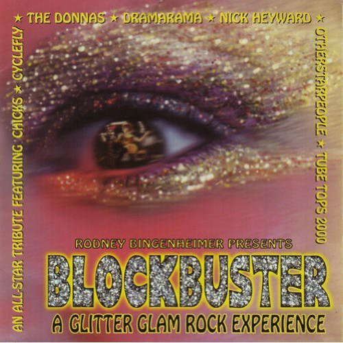 the album cover for Blockbuster 70s Glam Tribute - Blockbuster 70's Glam Tribute
