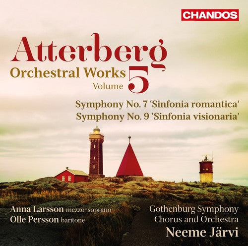 the album cover for Atterberg / Larsson - Atterberg: Orchestral Works 5