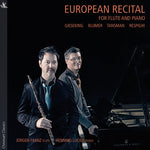 the album cover for Blumer / Gieseking / Franz / Lucius - European Recital for Flute & Piano
