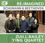 the album cover for Beethoven / Schumann / Ying Quartet - Re-Imagined: Schumann & Beethoven for Cello