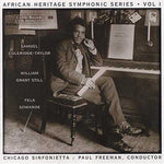 the album cover for PAUL FREEMAN - African Heritage: Symphonic Series I