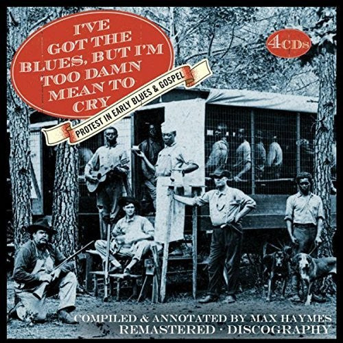 the album cover for Ive Got The Blues But Im Too Damn Mean / Various - I've Got The Blues But I'm Too Damn Mean / Various