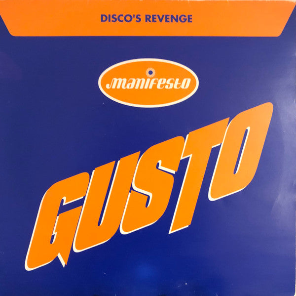 Gusto : Disco's Revenge (12", Single)