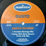 Gusto : Disco's Revenge (12", Single)