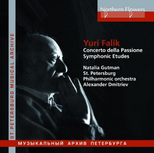 the album cover for Dmitriev / Gutman - Yuri Falik: Concerto Della Passione Symphonic