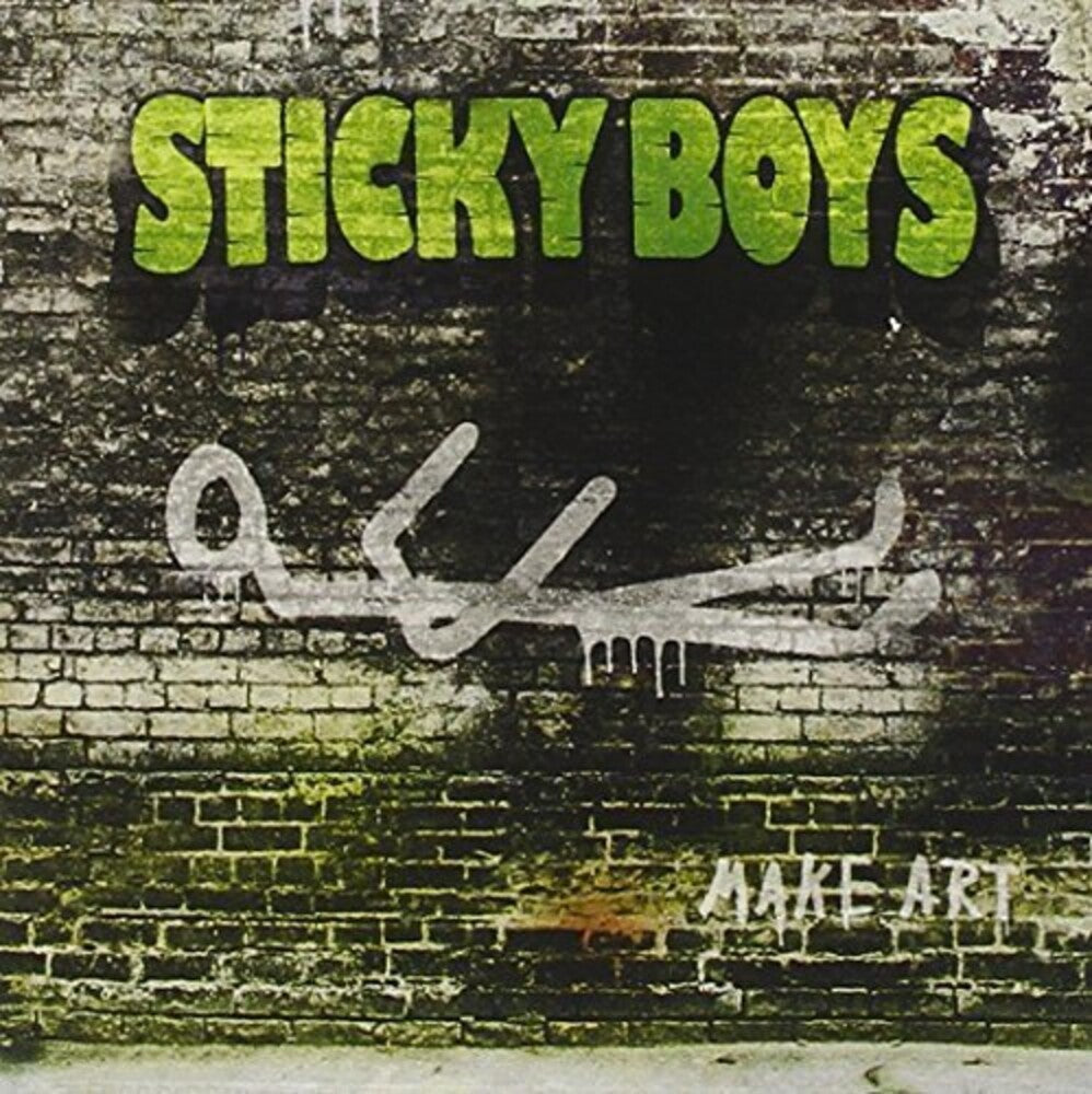 the album cover for Sticky Boys - Make Art