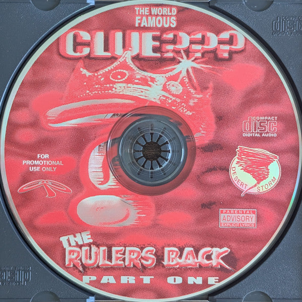 Clue???* : The Rulers Back Part One (CD, Mixtape, Promo)