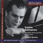 the album cover for Taneyev - Salamov: Complete String Quartets 1