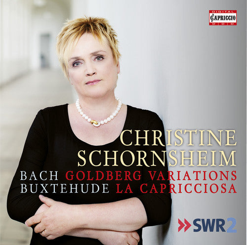 the album cover for J Bach S / Buxtehude / Schornsheim - Bach: Goldberg Variations / Buxtehude: La Capricciosa