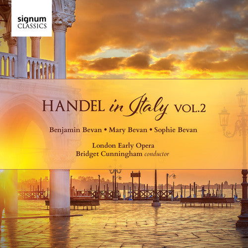 the album cover for London Early Opera - Handel in Italy Vol 2