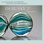the album cover for San Francisco Symphony Orchestra - Debussy: Images, Jeux, La Plus Que Lente
