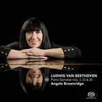 the album cover for Brownridge - Beethoven: Piano Sonatas Nos. 3, 23 & 30