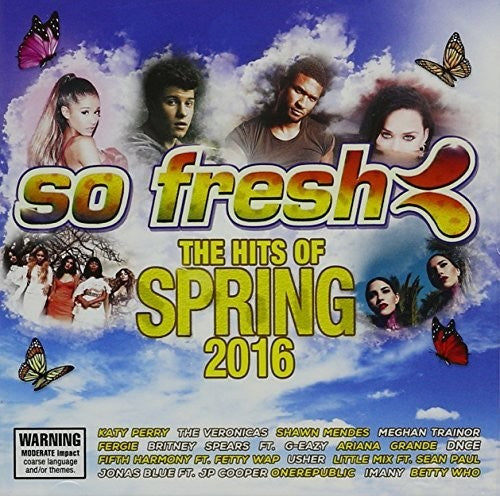 the album cover for So Fresh Hits Of Spring 2016 / Various Aus - So Fresh: Hits Of Spring 2016 / Various