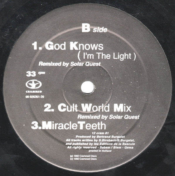 The Gruesome Twosome : I'm The Light (12")