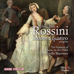the album cover for Academy Of St Martin-In-The-Fields - Rossini: Sonate A Quattro Nos.1-6