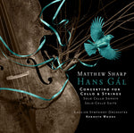 the album cover for Matthew Sharp - Chamber Works for Cello
