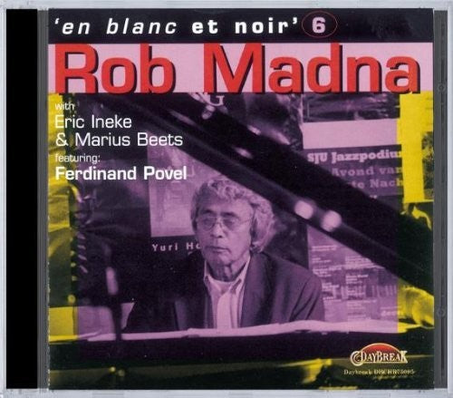 the album cover for Rob Madna - V6: En blanc et noir
